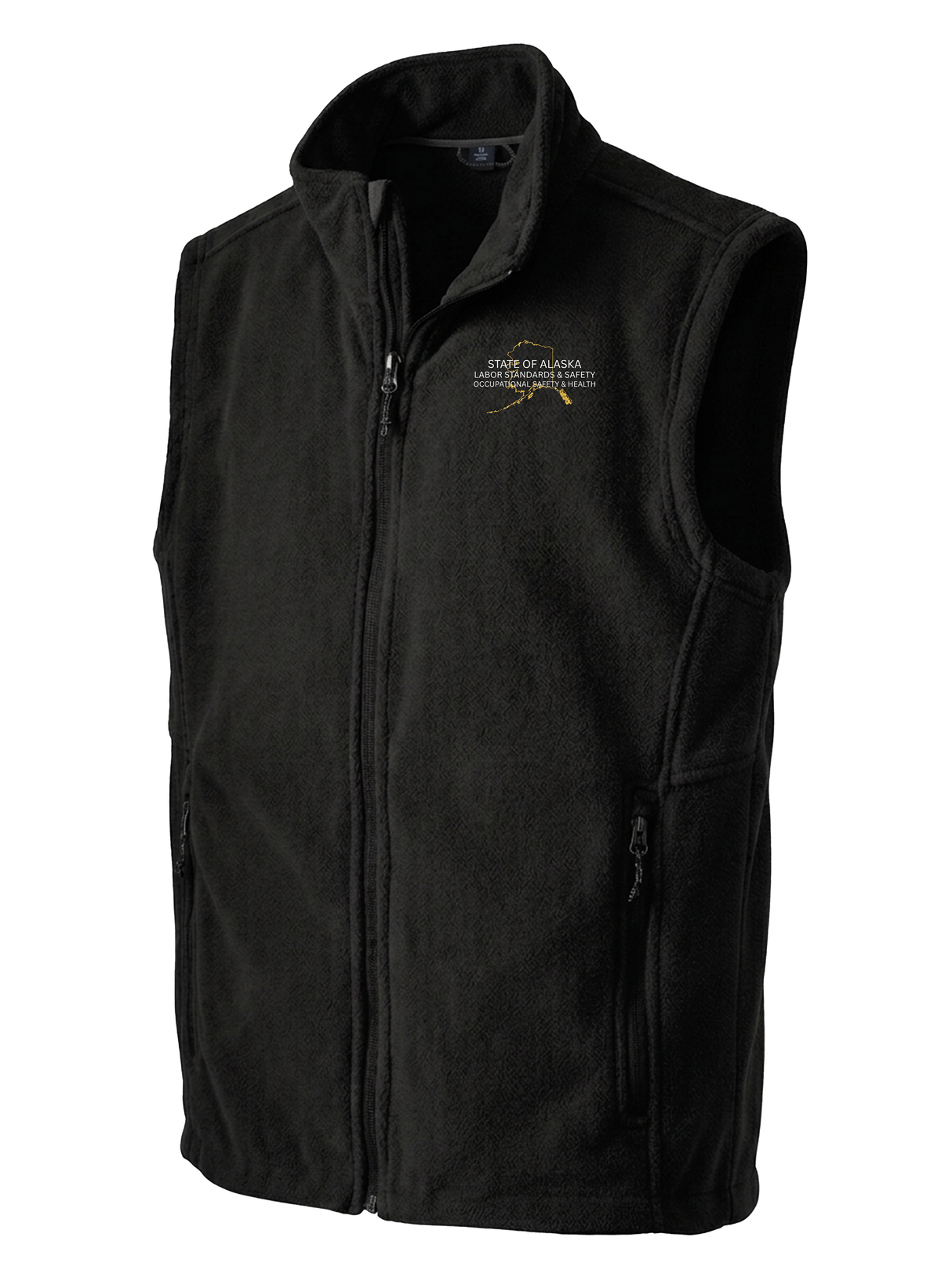 State of Alaska Department of Labor Men's Fleece Vest