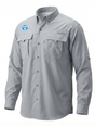The Office of the Comptroller of the Currency (OCC) Men's Columbia Bahama™ II Button Up Long-Sleeve  Cool Grey government employee uniform shirt