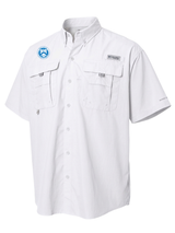 The Office of the Comptroller of the Currency (OCC) Men's Columbia Bahama™ II Button Up Short Sleeve  White government employee uniform shirt