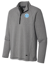 The Office of the Comptroller of the Currency (OCC) Men's Transition Quarter Zip  Light Gray government employee uniform shirt