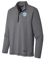 The Office of the Comptroller of the Currency (OCC) Men's Transition Quarter Zip  Slate Gray government employee uniform shirt