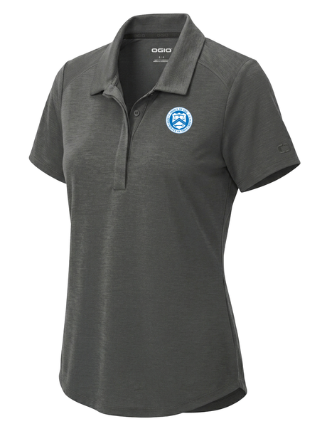The Office of the Comptroller of the Currency (OCC) Women's Polo Slate Gray government employee uniform shirt