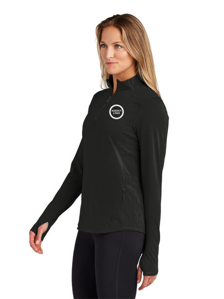 Ladies Motion 1/4-Zip - FEDS Apparel