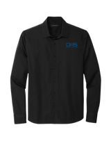 OHS Logo - Long Sleeve Stretch Woven Shirt