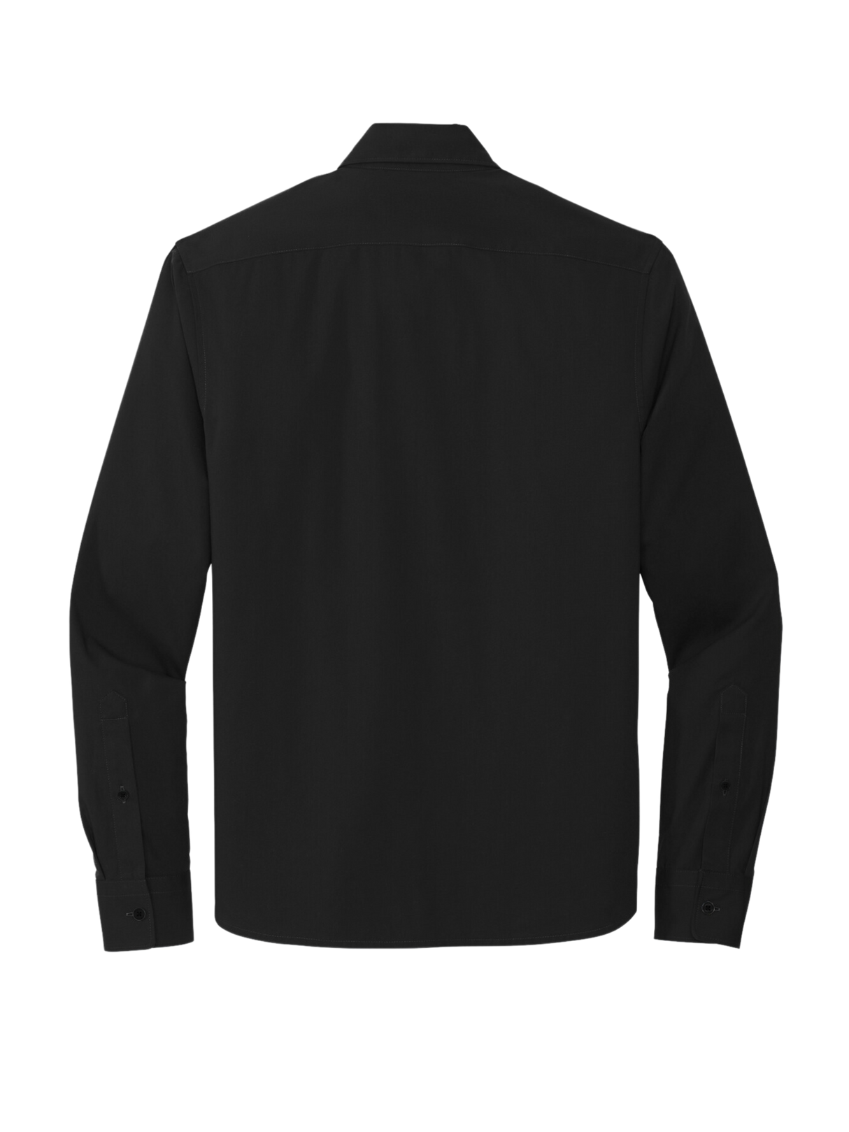 OHS Logo - Long Sleeve Stretch Woven Shirt