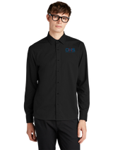 OHS Logo - Long Sleeve Stretch Woven Shirt