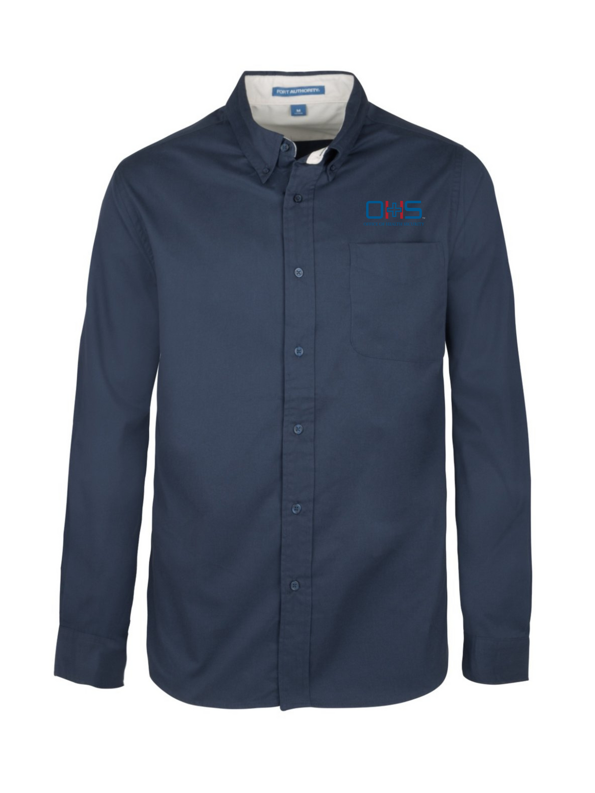 OHS Logo - Men's Executive Agency Long Sleeve