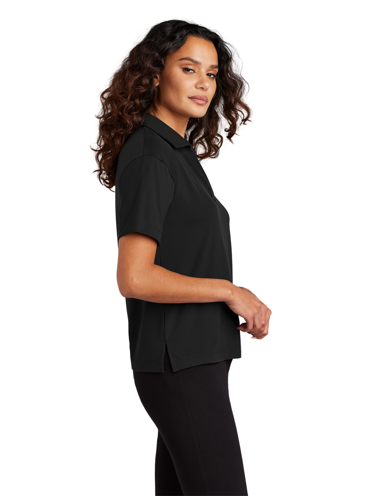 OHS Logo - Women’s Stretch Jersey Polo