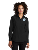 OHS Seal - Women’s Long Sleeve Stretch Woven Shirt