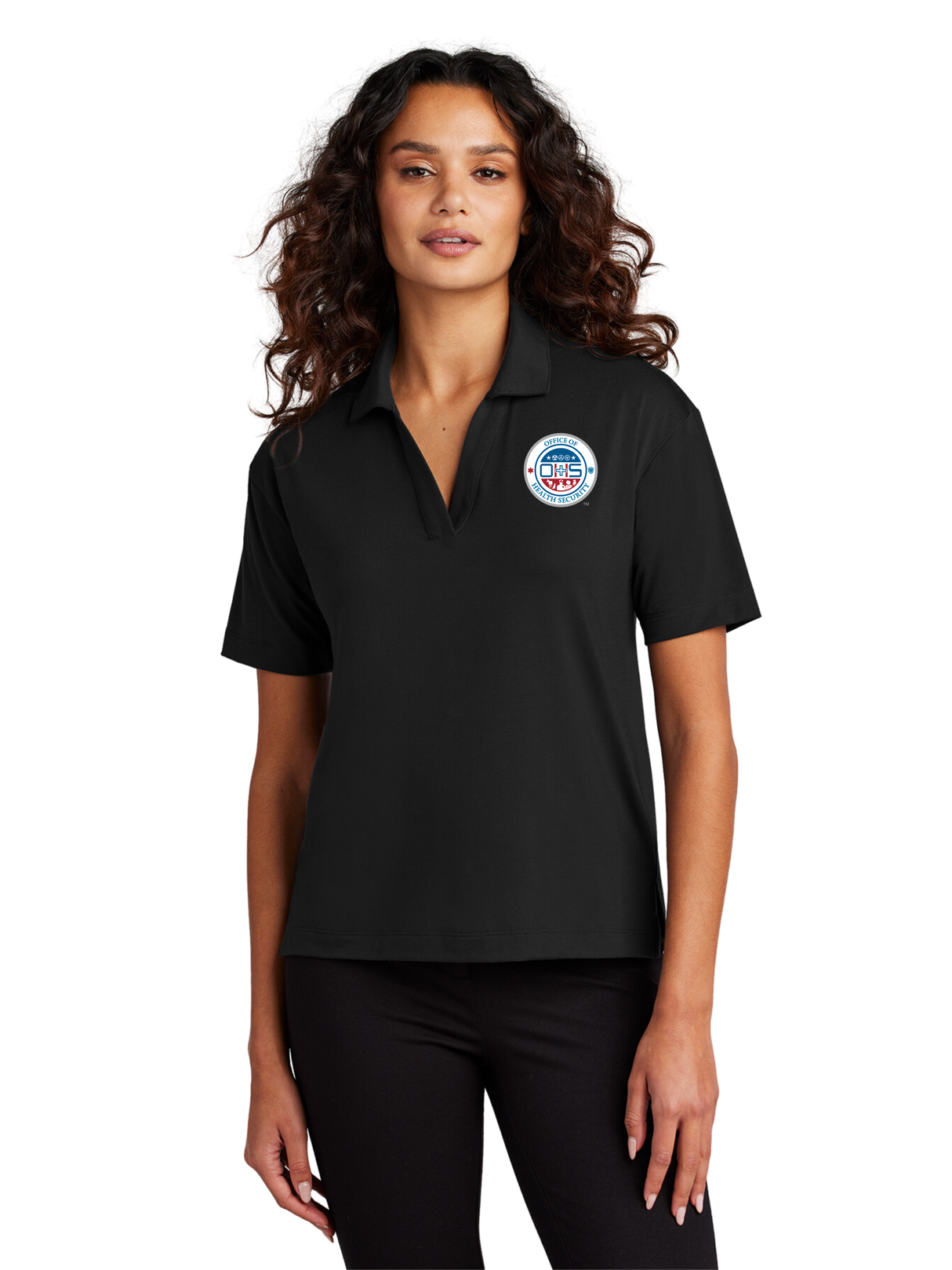 OHS Seal - Women’s Stretch Jersey Polo