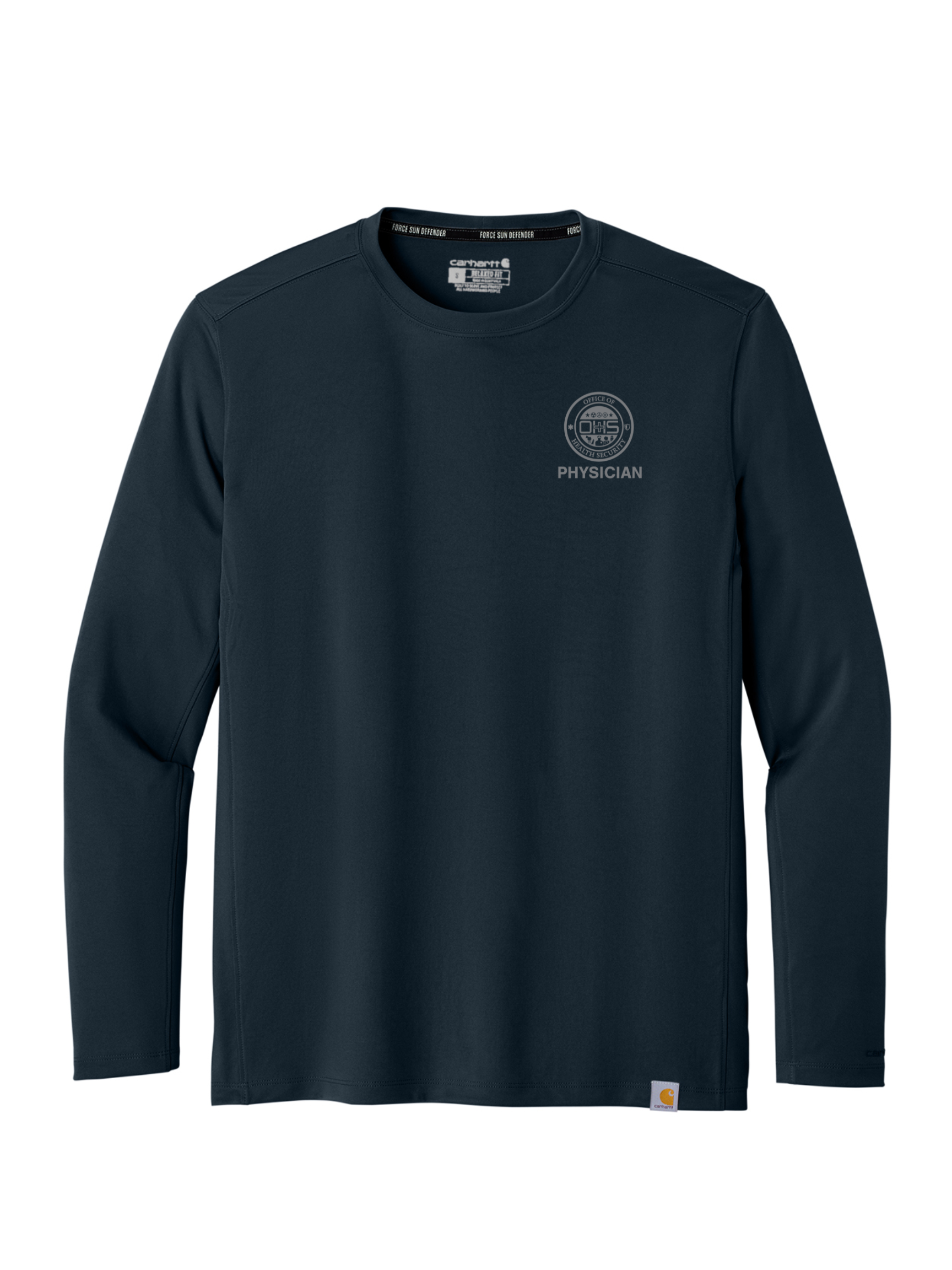 OHS Physician Agency Long Sleeve T-Shirt (Grey) – FEDS Apparel