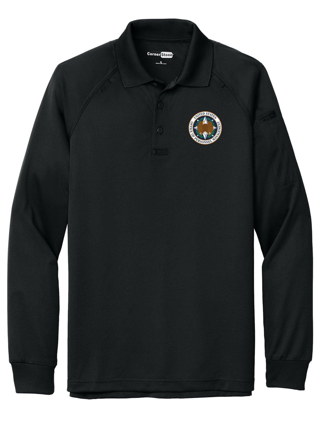 OPM Men's Tactical Long Sleeve Polo
