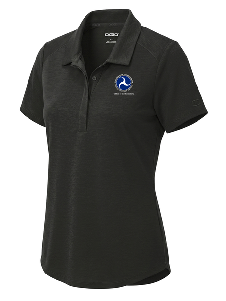 U.S. Department of Transportation Office of the Secretary (OST) Women's Polo Black government employee uniform shirt