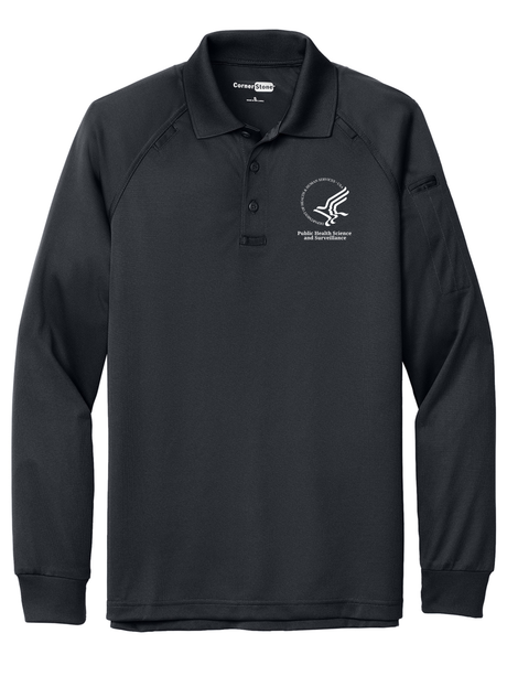 PHSS Men's Tactical Long Sleeve Polo