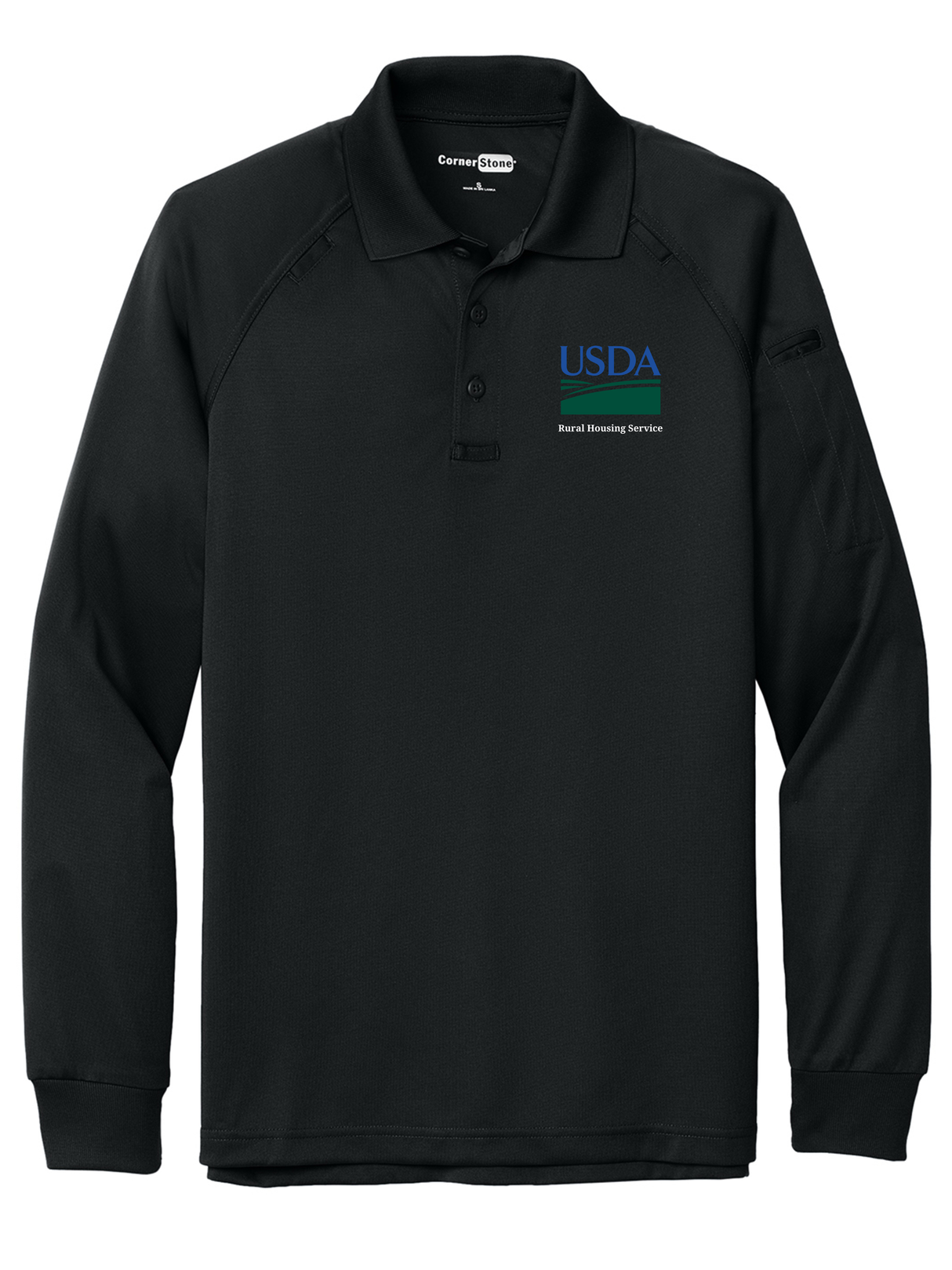 RHS Men's Tactical Long Sleeve Polo