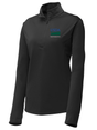 Rural Housing Service (RHS) Women's Lightweight Dri Fit 1/4 Zip  Black government employee uniform shirt