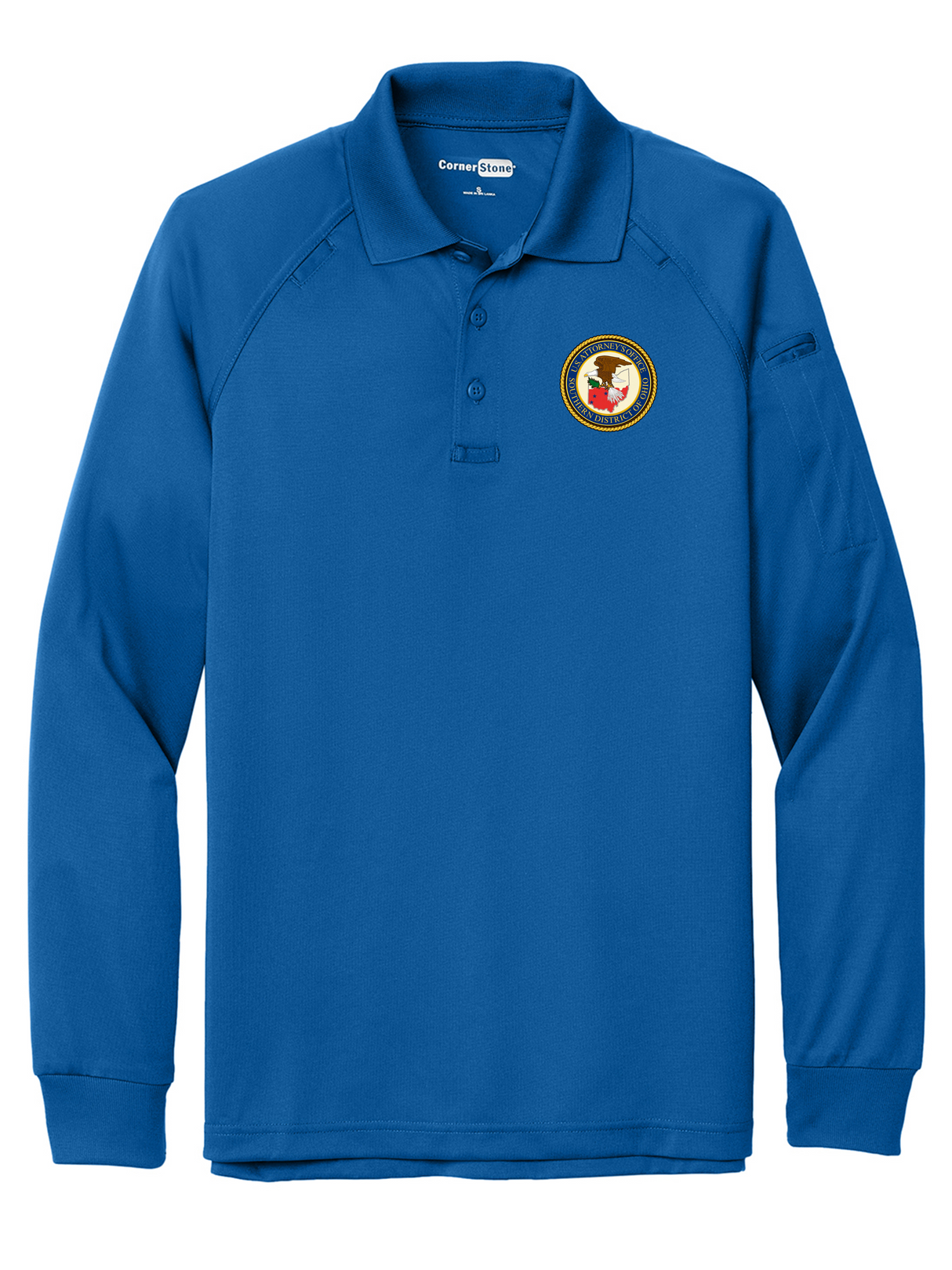 SDO Men's Tactical Long Sleeve Polo