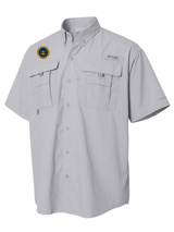 U.S. Securities and Exchange Commission (SEC) Men's Columbia Bahama™ II Button Up Short Sleeve  Cool Grey government employee uniform shirt