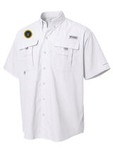 U.S. Securities and Exchange Commission (SEC) Men's Columbia Bahama™ II Button Up Short Sleeve  White government employee uniform shirt