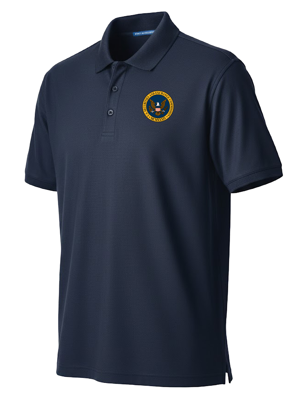 U.S. Securities and Exchange Commission (SEC) Men's Polo  Dark Navy government employee uniform shirt