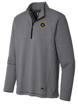 U.S. Securities and Exchange Commission (SEC) Men's Transition Quarter Zip  Slate Gray government employee uniform shirt