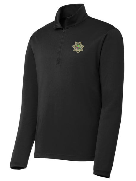 Florida Department of Juvenile Justice (DJJ) Men's Lightweight Dri Fit Black government employee uniform shirt