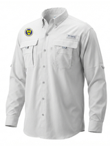 The Treasury Inspector General for Tax Administration (TIGTA) Men's Columbia Bahama™ II Button Up Long-Sleeve  White government employee uniform shirt