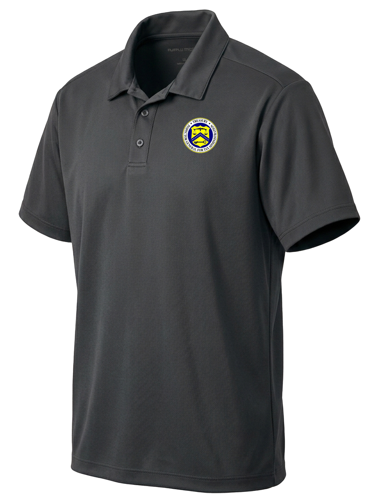 The Treasury Inspector General for Tax Administration (TIGTA) Men's Dri Fit Polo  Slate Gray government employee uniform shirt