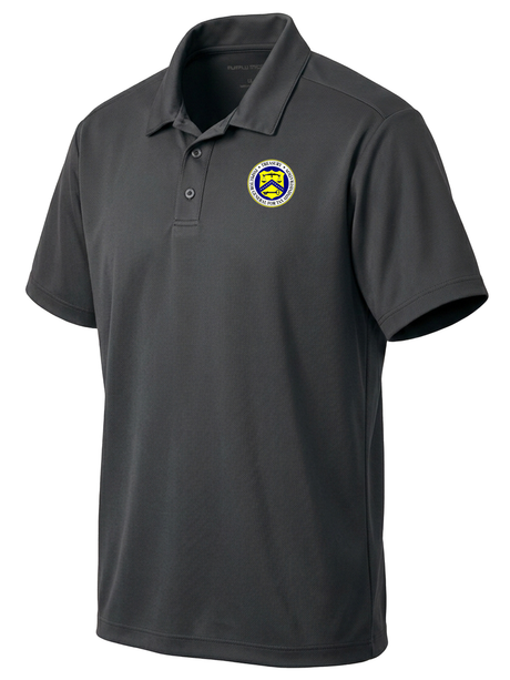The Treasury Inspector General for Tax Administration (TIGTA) Men's Dri Fit Polo  Slate Gray government employee uniform shirt