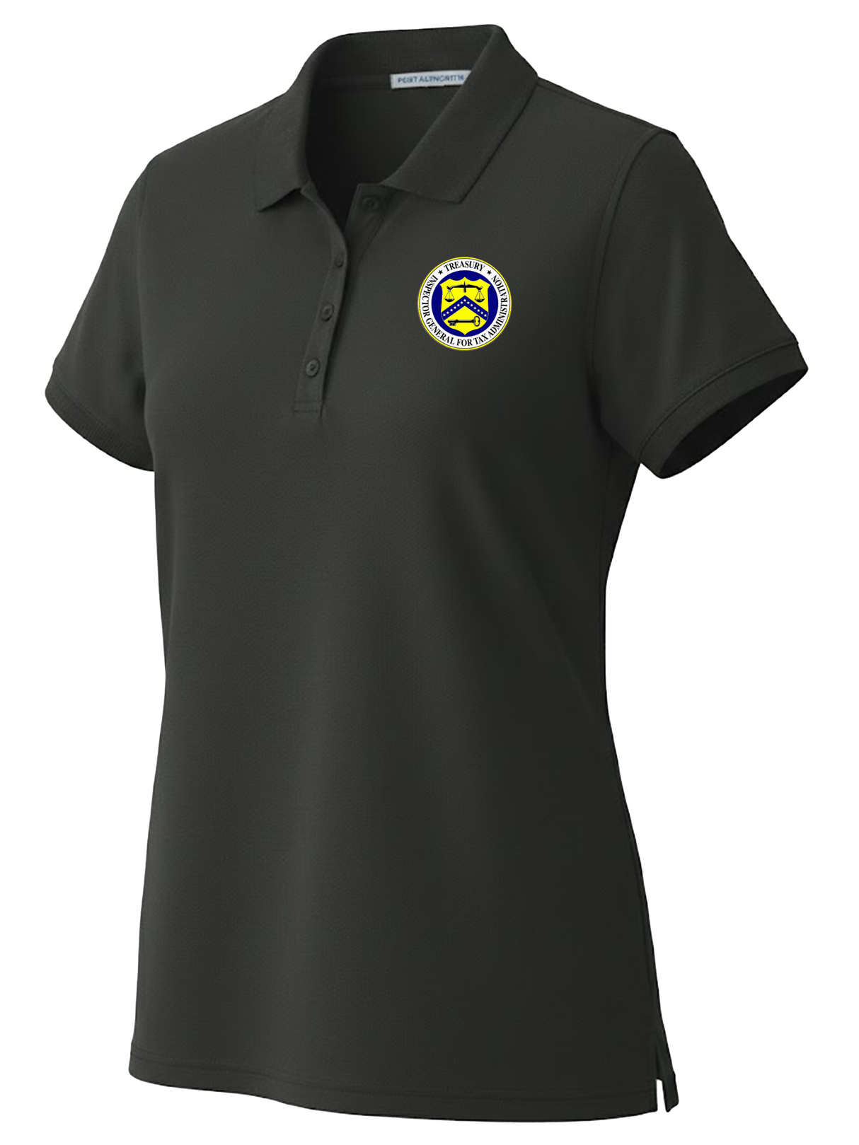 The Treasury Inspector General for Tax Administration (TIGTA) Women's Polo  Black government employee uniform shirt