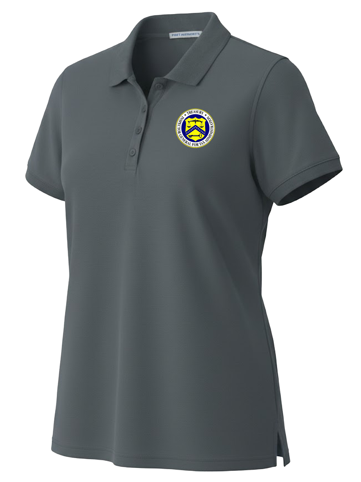 The Treasury Inspector General for Tax Administration (TIGTA) Women's Polo  Slate Gray government employee uniform shirt