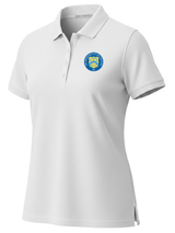 U.S. Department of The Treasury Women's Polo  White government employee uniform shirt