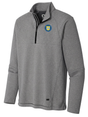 The Alcohol and Tobacco Tax and Trade Bureau (TTB) Men's Transition Quarter Zip  Light Gray government employee uniform shirt