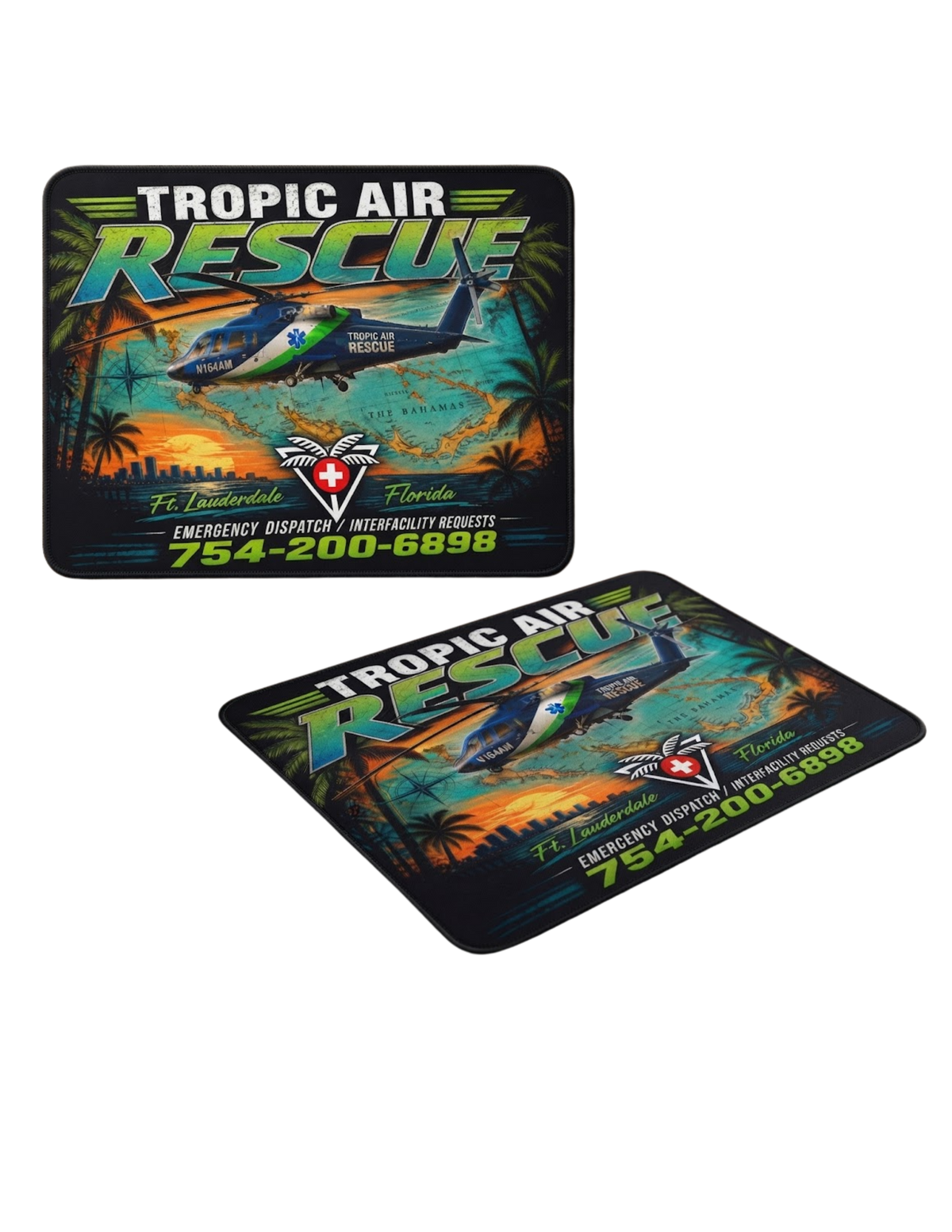 Tropic Air Rescue Mousepad Green