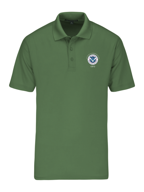 U.S. Customs Border Patrol (CBP) Office of Field Operations (OFO) Agency Mens Polo DRG
