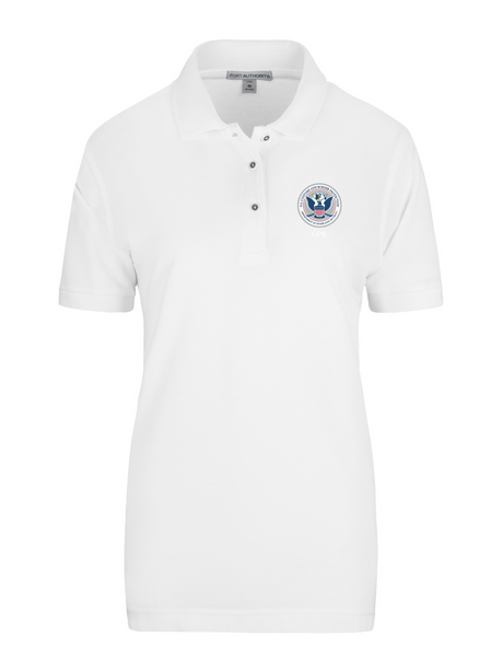 U.S. Customs Border Patrol (CBP) Office of Professional Responsibility (OPR) Agency Polo Womens White