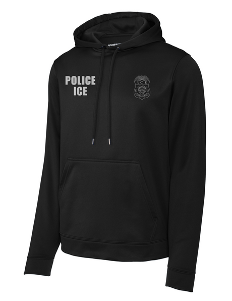 U.S. Immigration and Customs Enforcement  ICE HOODIE BLACK