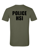 U.S. Immigration and Customs Enforcement (ICE) Homeland Security Investigations (HSI) Identifier T-Shirt Drb