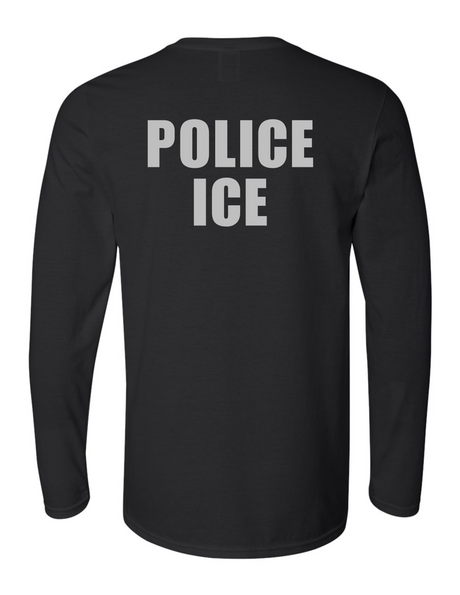 U.S. Immigration and Customs Enforcement (ICE) long sleeve Black1