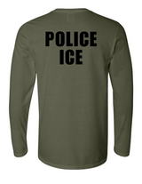 U.S. Immigration and Customs Enforcement (ICE) long sleeve drab1