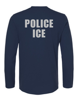 U.S. Immigration and Customs Enforcement (ICE) long sleeve navy1