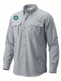 The U.S. Mint (UM) Men's Columbia Bahama™ II Button Up Long-Sleeve  Cool Grey government employee uniform shirt