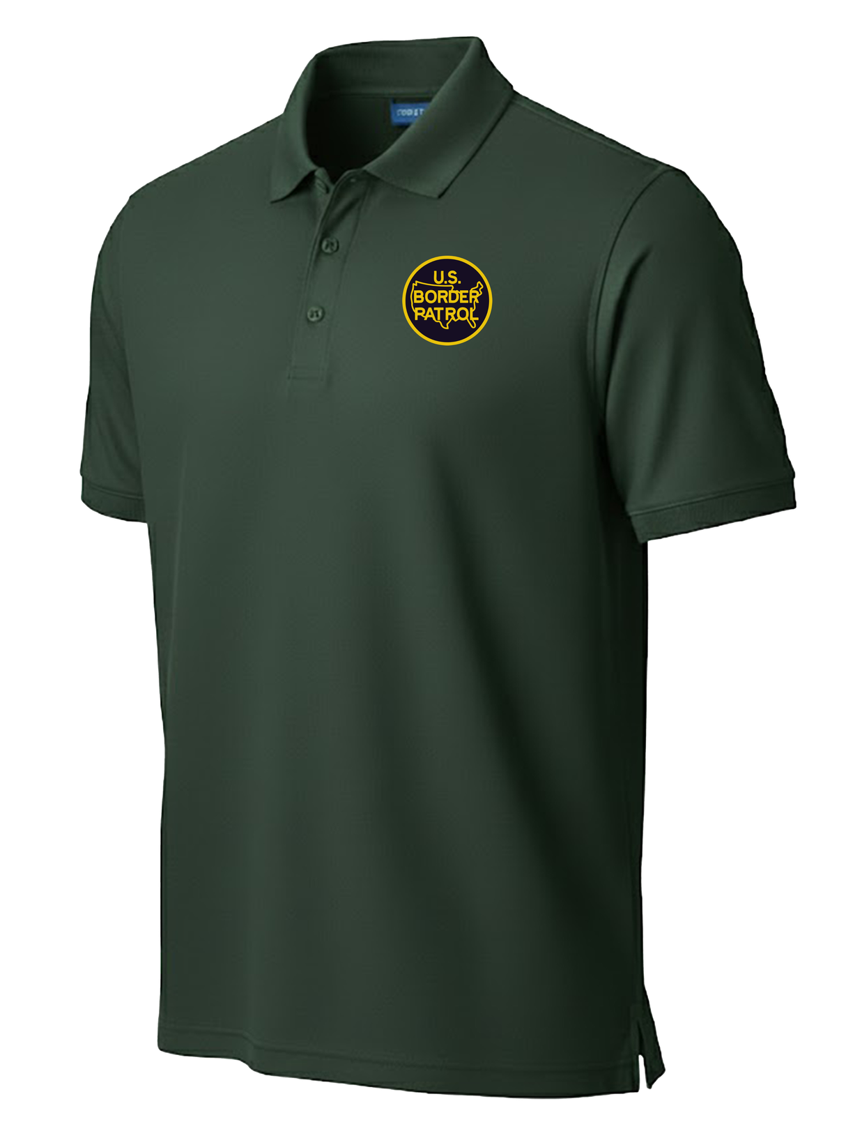 トップス supreme green navy border polo shirt Dept of Homeland Security Employee Polo Shirt – FEDS Apparel