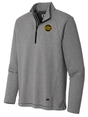 U.S. Customs and Border Patrol (USBP) Men's Transition Quarter Zip  Light Gray government employee uniform shirt