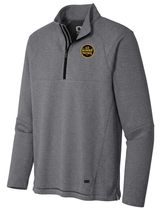 U.S. Customs and Border Patrol (USBP) Men's Transition Quarter Zip  Slate Gray government employee uniform shirt