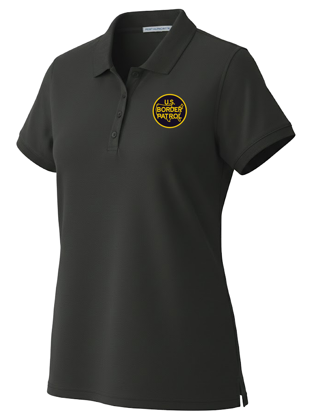 U.S. Customs and Border Patrol (USBP) Women's Polo  Black government employee uniform shirt