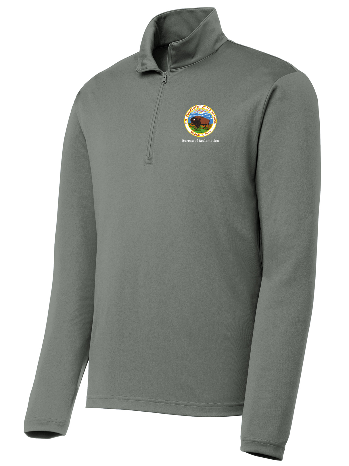 USBR Men's Lightweight Dri Fit 1/4 Zip
