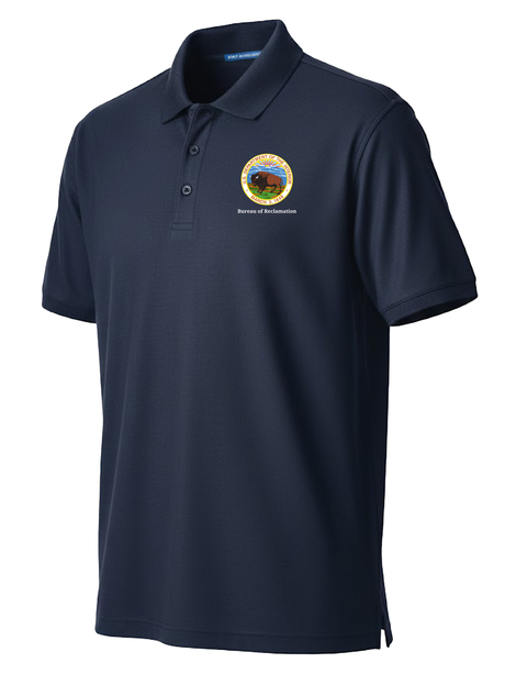 Bureau of Reclamation (USBR) Men's Polo  Dark Navy government employee uniform shirt