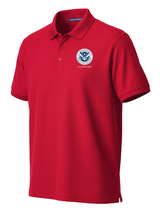 U.S. Coast Guard (USCG) Men's Polo  Red government employee uniform shirt