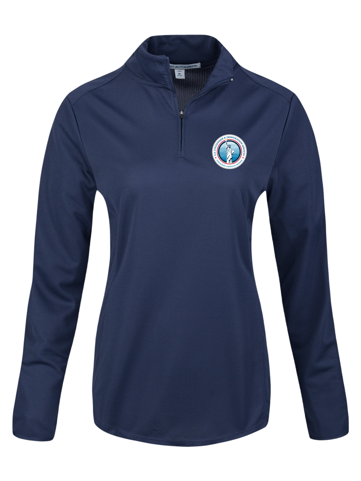 USCIS 1/4 Zip Women's Dri Fit
